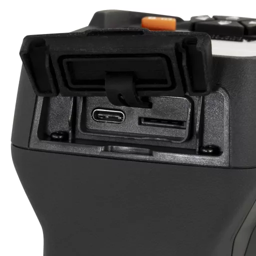 PCE Instruments Hőkamera -20 - 550 °C 25 Hz Beépített digitális kamera, Rendkívül masszív, 2 m-ig leesést tűrő, Infra hőmérővel