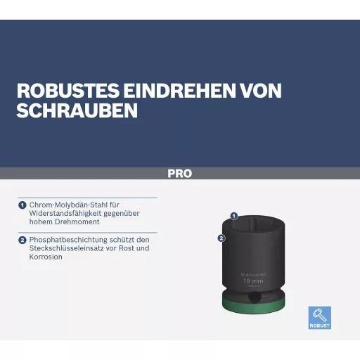 Bosch Accessories 2608003035 Dugókulcs betét készlet 2608003035