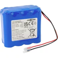   Ansmann 4S2P Akkucsomag Cellaszám: 8 Elem- és akkuméret: 18650 Kábel Lítiumion 14.4 V 5100 mAh