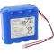 Ansmann 4S2P Akkucsomag Cellaszám: 8 Elem- és akkuméret: 18650 Kábel Lítiumion 14.4 V 5100 mAh
