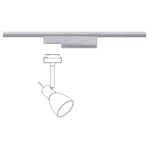 Paulmann 95676 Nagyfeszültségű sínes rendszer elemek Króm (matt)