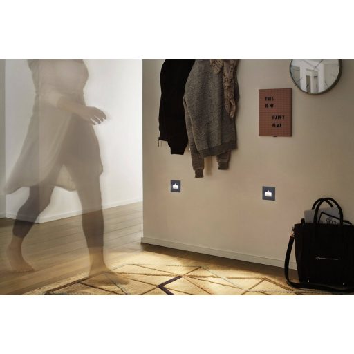 Paulmann 93135 LED-es fali beépíthető lámpa LED 1.2 W Fekete