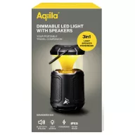   Aqiila AQPBB1BK444 Soundbird B10 LED Kemping lámpa Akkuról üzemeltetett 954 g Fekete