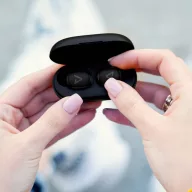   Lamax Dots3 In Ear headset Bluetooth® Stereo Fekete Elemtöltés kijelzés, Töltőtok, Hangerő szabályozás, Izzadásálló, Érintéses vezérlés, Víztaszító