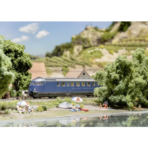 Märklin 39698 A DB, MHI szerelőmozdony 2024 VT 92.5 sorozatú H0 limuzin motorkocsija