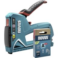   Novus Tools J-29 030-0460 Kézi tűzőgép Kapocs típus 53F típus, 53-as típus, 37-es típus, 11-es típus Kapocs hosszúság 6 - 14 mm