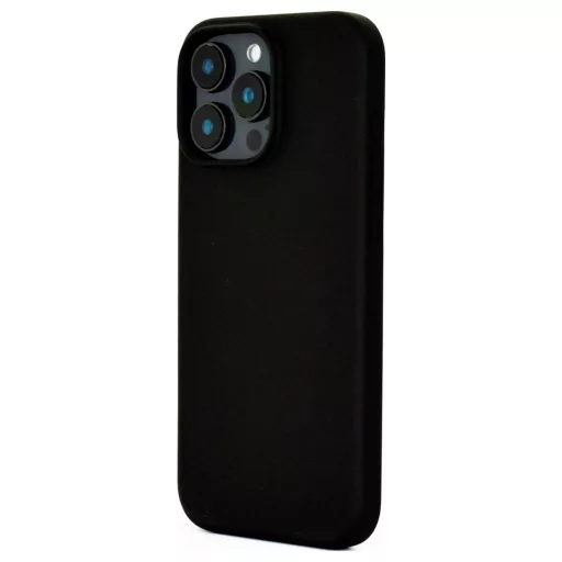 JT Berlin SilikonCase Steglitz Hátlap Apple iPhone 16 Pro Max Fekete Induktív töltés, MagSafe kompatibilis 11073