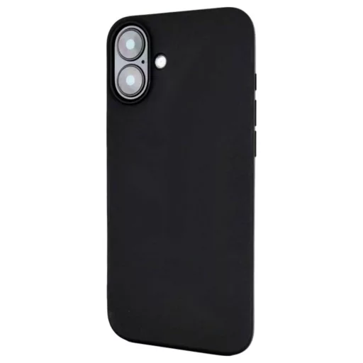 JT Berlin BackCase Pankow Soft Hátlap Apple iPhone 16 Fekete Induktív töltés 11075