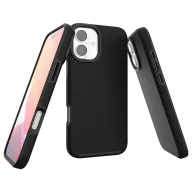   JT Berlin BackCase Pankow Solid Hátlap Apple iPhone 16 Plus Fekete MagSafe kompatibilis, Induktív töltés, Ütésálló 11080