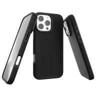   JT Berlin BackCase Pankow Solid Hátlap Apple iPhone 16 Pro Fekete MagSafe kompatibilis, Induktív töltés, Ütésálló 11081