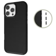   JT Berlin BackCase Pankow Solid Hátlap Apple iPhone 16 Pro Fekete MagSafe kompatibilis, Induktív töltés, Ütésálló 11081