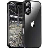   JT Berlin BackCase Pankow Hybrid Hátlap Apple iPhone 16 Fekete, Átlátszó Induktív töltés 11094