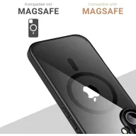   JT Berlin BackCase Pankow Hybrid Hátlap Apple iPhone 16 Plus Fekete, Átlátszó MagSafe kompatibilis 11099
