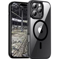   JT Berlin BackCase Pankow Hybrid Hátlap Apple iPhone 16 Pro Fekete, Átlátszó MagSafe kompatibilis 11100