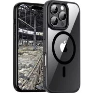  JT Berlin BackCase Pankow Hybrid Hátlap Apple iPhone 16 Pro Max Fekete, Átlátszó MagSafe kompatibilis 11101