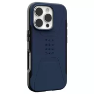   Urban Armor Gear Civilian MagSafe Case Hátlap Apple iPhone 16 Pro Kék MagSafe kompatibilis 114444115555