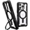 Urban Armor Gear Plasma XTE MagSafe Kickstand Case Hátlap Apple iPhone 16 Pro Fekete, Átlátszó MagSafe kompatibilis 11447411404G