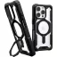 Urban Armor Gear Plasma XTE MagSafe Kickstand Case Hátlap Apple iPhone 16 Pro Fekete, Átlátszó MagSafe kompatibilis 11447411404G