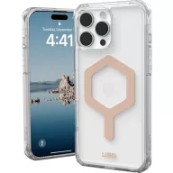   Urban Armor Gear Plyo MagSafe Case Hátlap Apple iPhone 16 Pro Max Jég, Átlátszó, Rose Gold MagSafe kompatibilis 114481114348
