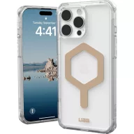   Urban Armor Gear Plyo MagSafe Case Hátlap Apple iPhone 16 Pro Max Jég, Átlátszó, Arany MagSafe kompatibilis 114481114381