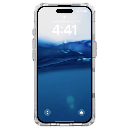 Urban Armor Gear Plyo Case Hátlap Apple iPhone 16 Jég, Átlátszó Induktív töltés 114486114343