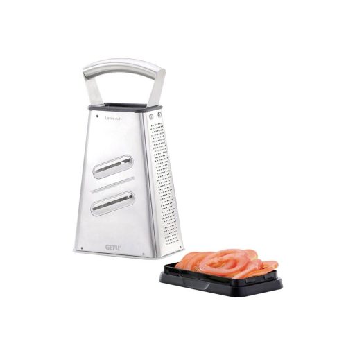 GEFU 10760 Négyzetreszelő Laser Cut, rozsdamentes acél