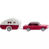   Wiking 020203 H0 Személygépkocsi modell Ford Taunus 12M lakókocsival