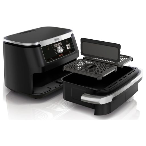 Ninja AF500EU Forrólevegős fritőz 2470 W Fekete, Ezüst