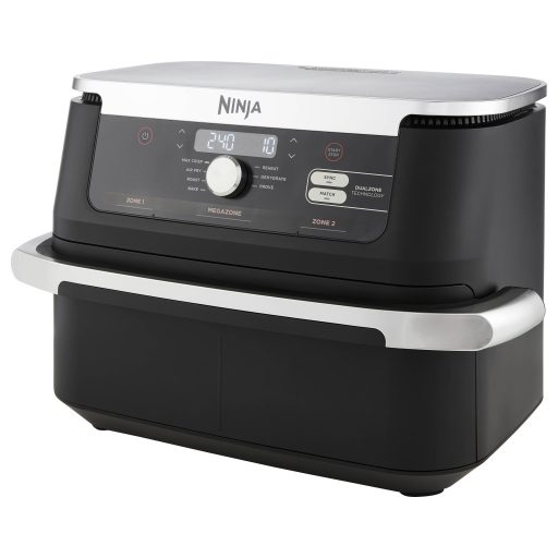 Ninja AF500EU Forrólevegős fritőz 2470 W Fekete, Ezüst