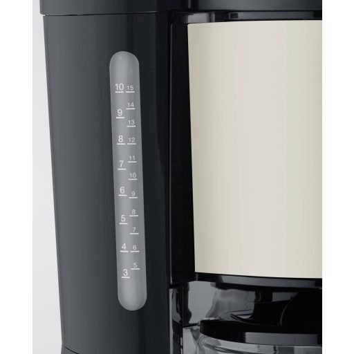 Severin 9575 Kávéfőző Bézs, Fekete Kapacitás, csésze=10 Üveg kanna