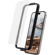   Urban Armor Gear Tempered Glass Kijelzővédő üveg Apple iPhone 16, iPhone 15 1 db Ujjlenyomatmentes, Karcálló 14436511NA