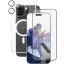 PanzerGlass CARE by ® Panzerglas 3-in-1 Protection Hátlap Apple iPhone 16 Pro Max Átlátszó Induktív töltés B1340+2864+1286