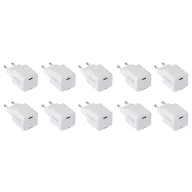   VOLTCRAFT UC-1C20W02 USB-s töltőkészülék 20 W 1x USB-C® GaN 10 db.