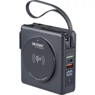   VOLTCRAFT UC-3C1A20W03 Úti töltőadapter 20 W 1x USB-A, 3x USB-C® Fast Charge, Power Delivery Fekete Beltér Vezeték nélküli töltő