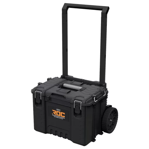 KETER 256982 ROC PRO Szerszámos láda készlet Műanyag Fekete