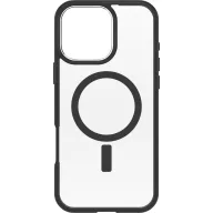   Otterbox React Hátlap Apple iPhone 16 Pro Max Fekete, Átlátszó Induktív töltés, MagSafe kompatibilis 77-96259