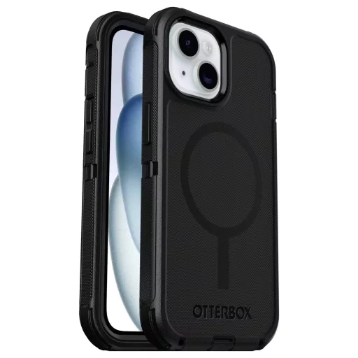 Otterbox Defender Hátlap Apple iPhone 16e, iPhone 15, iPhone 14, iPhone 13 Fekete MagSafe kompatibilis 77-97534