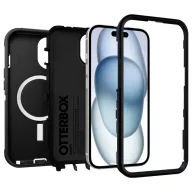   Otterbox Defender Hátlap Apple iPhone 16e, iPhone 15, iPhone 14, iPhone 13 Fekete MagSafe kompatibilis 77-97534