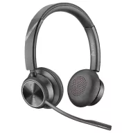   HP Poly DECT Headset Savi 7320 Office Stere On Ear headset Bluetooth® Stereo Fekete Noise Cancelling Számítógép