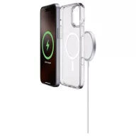   Cellularline Gloss MagSafe Case Hátlap Apple iPhone 16 Pro Max Átlátszó Induktív töltés GLOSSMAGIPH16PRMT