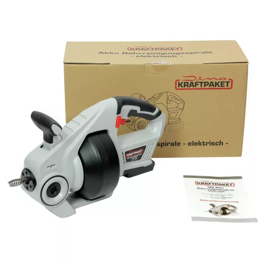 Dino KRAFTPAKET 18V-7m-15mm-450W-solo 130239 Csőtisztító készülék