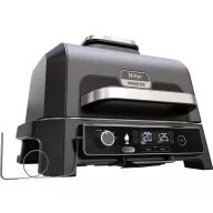   Ninja Woodfire Pro XL Elektromos grillsütő Elektromos Fekete, Nemesacél