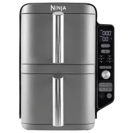   Ninja Double Stack XL 2 Forrólevegős fritőz 9.5 l 2470 W Fekete