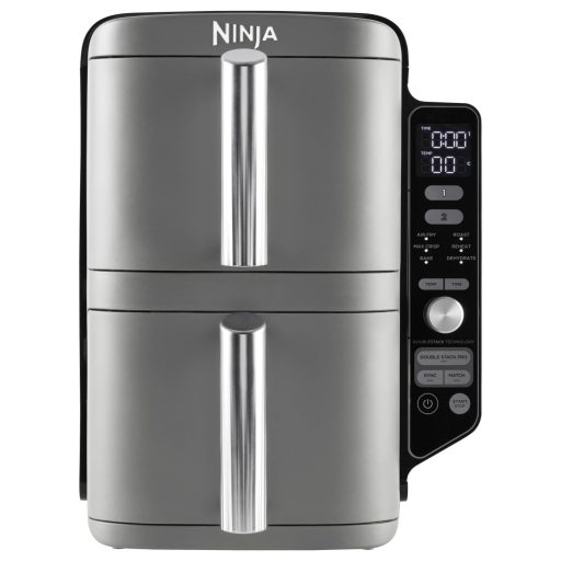 Ninja Double Stack XL 2 Forrólevegős fritőz 9.5 l 2470 W Fekete