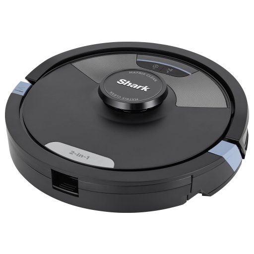 Shark Matrix Plus 2-in-1 Porszívó és felmosó robot Fekete Alkalmazás vezérelt, Porzsák nélkül, Akkuval, töltővel