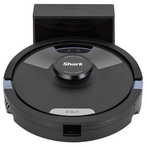 Shark Matrix Plus 2-in-1 Porszívó és felmosó robot Fekete Alkalmazás vezérelt, Porzsák nélkül, Akkuval, töltővel