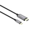 Manhattan USB kábel HDMI 2.0 HDMI-A dugó, USB-C® dugó 2.00 m Fekete 153607