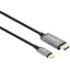 Manhattan USB kábel HDMI 2.0 HDMI-A dugó, USB-C® dugó 2.00 m Fekete 153607