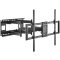 Manhattan 462358 TV fali tartó 152,4 cm (60) - 304,8 cm (120) Dönthető, Csuklóval mozgatható