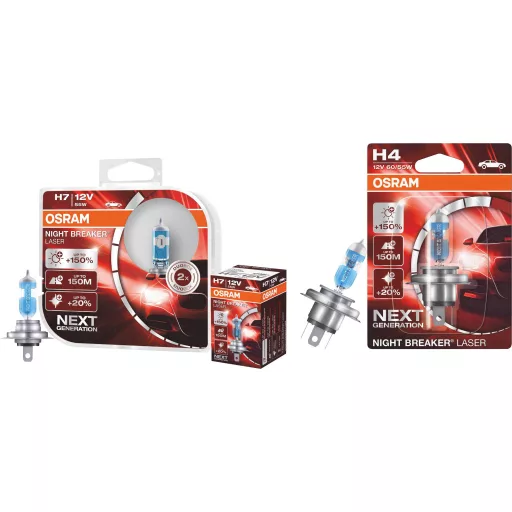 Osram Automotive 64210NL-2HB Halogén fényforrás Night Breaker® Laser Next Generation H7 55 W 12 V